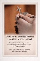 Modlitba růžence za povolání – Česká Třebová 25.1.